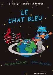 Le Chat Bleu Dfonce de Rire Affiche