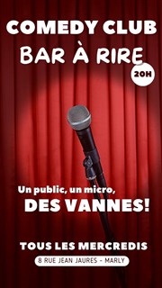 Bar à rire Comedy Club Bar  Rire Thtre Affiche