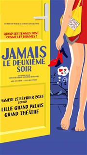 Jamais le deuxième soir Grand Palais Affiche