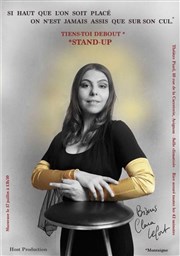 Clara Lefort dans Tiens-toi debout (Stand-up) L'Appart Caf - Caf Thtre Affiche