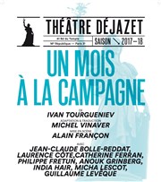 Un mois à la campagne | avec Anouk Grinberg Thtre Djazet Affiche