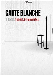 Carte Blanche Thtre du Marais Affiche