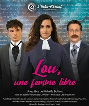 Lou, une femme libre Thtre de l'Eau Vive Affiche