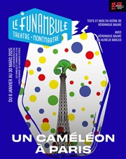 Un caméléon à Paris Le Funambule Montmartre Affiche