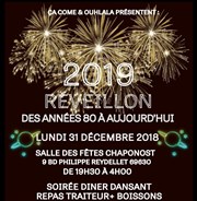 Reveillon à Lyon des années 80 à aujourd'hui Salle des ftes de Chaponost Affiche