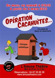 Opération cacahuète La Comdie du Mas Affiche