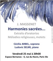 Jules Massenet : Harmonies sacrées... Saint Louis d'Antin Church - Space Bernanos Affiche