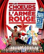 Les Choeurs de l'Armée Rouge Halle Tony Garnier Affiche