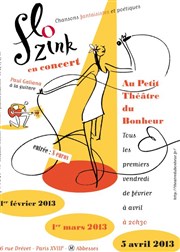 Chansons fantaisistes et poétiques Le Petit Thtre du Bonheur Affiche