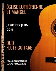 Debussy / Granados / Ravel / De Falla / Villa Lobos / Boutros / Piazzolla Eglise Lutherienne de Saint Marcel Affiche