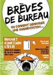 Brèves de bureau Thtre La Jonquire Affiche