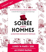 Soirée Entre Hommes Studio Raspail Affiche