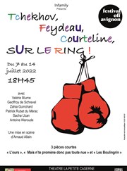 Tchekhov, Feydeau, Courteline, sur le Ring Thtre du Gouvernail Affiche