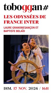 Les odyssées de France Inter Le Toboggan Centre Culturel Affiche