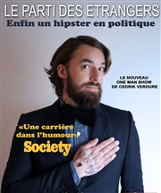 Cedrik Verdure dans Le parti des étrangers Thtre Montmartre Galabru Affiche