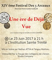 Une ère de Déja Vue Institution Sainte Trinit Affiche