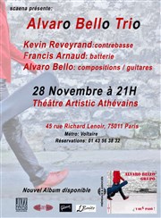 Alvaro Bello Trio Artistic Athvains Affiche