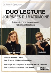 Duo Lecture - Journées du Matrimoine Thtre Darius Milhaud Affiche