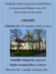 Voix et guitare Chapelle Saint-Louis de la Salptrire Affiche