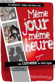 Même jour même heure Thtre Athena Affiche