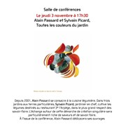 Alain Passard et Sylvain Picard : Toutes les couleurs du jardin Muse des arts dcoratifs Affiche