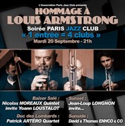 1 entrée = 4 clubs hommage à Louis Amstrong / David et Thomas Enhco & Co Sunside Affiche