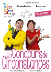 Un concours de circonstances Thtre Les Blancs Manteaux Affiche