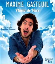 Maxime Gasteuil dans Plaisir de vivre Thtre BO Saint Martin Affiche