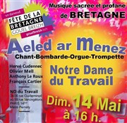 Grand Concert Breton pour la Fête de la Bretagne Eglise Notre-Dame du Travail Affiche