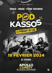 Podkassos en Live Apollo Comedy - salle Apollo 200 Affiche