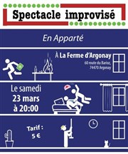 En apparté ! Espace culturel La Ferme Affiche