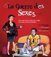 La guerre des sexes Thtre Comdie de Lille Affiche