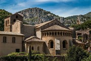 Visite guidée : Saint Guilhem le Désert et le chemin de Saint Jacques de Compostelle | par Murielle Dambreville Rudeau Saint Guilhem Le Dsert Affiche