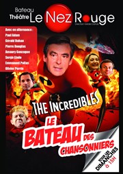 Le Bateau des Chansonniers Le Nez Rouge Affiche