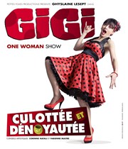 Ghyslaine Lesept dans Gigi culottée et dénoyautée Caf Thtre de la Porte d'Italie Affiche