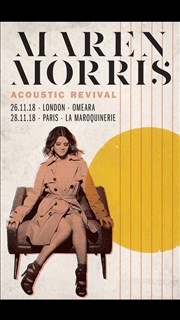 Maren Morris La Maroquinerie Affiche