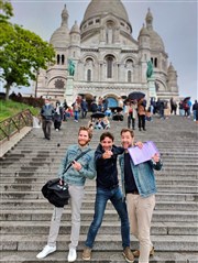 Escape game dans le Sacré-Coeur Funiculaire de Montmartre Gare Haute Affiche