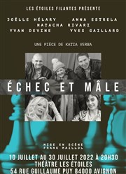 Echec et mâle Thtre Les Etoiles Affiche