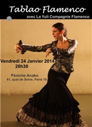 Tablao Flamenco La Pniche Anako Affiche