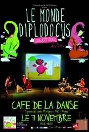 Le Monde Diplodocus Caf de la Danse Affiche