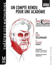 Un compte rendu pour une académie Thtre des Mathurins - Studio Affiche