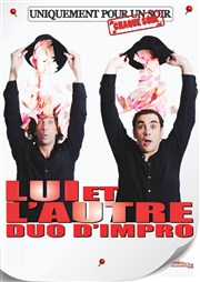 Lui et l'autre, duo d'impro Contrepoint Caf-Thtre Affiche