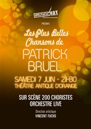 Les Plus Belles Chansons de Patrick Bruel Thtre Antique d'Orange Affiche