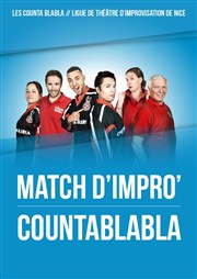 Match d'improvisation des Counta BlaBla Espace Association Garibaldi Affiche