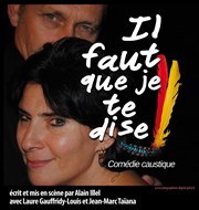 Il faut que je vous dise Thtre de l'Avant-Scne Affiche