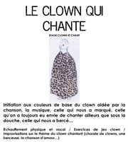 Le clown qui chante Espace culturel Louvel Tessier Affiche