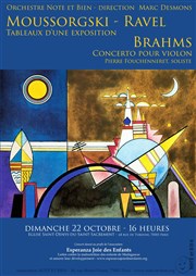 Concert Note et Bien Eglise St Denys du St Sacrement Affiche