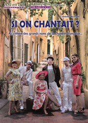 Si on chantait ? Espace Jean Vilar Affiche