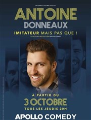 Antoine Donneaux dans Imitateur mais pas que ! Apollo comdy- Salle 160 Affiche