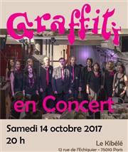 Graffiti | Groupe vocal en concert Le Kibl Affiche